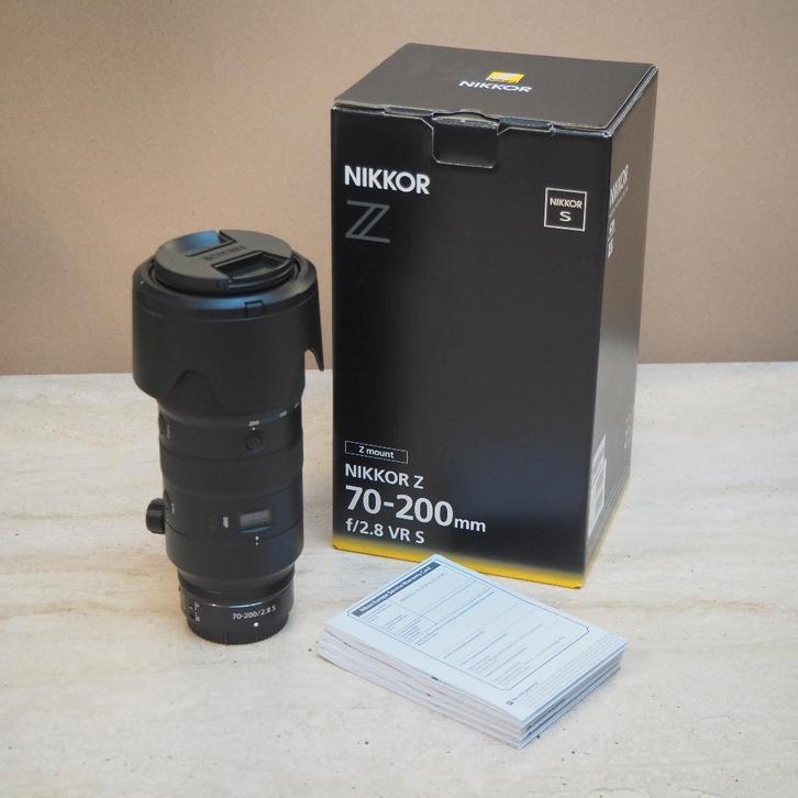 Nikon Nikkor Z 70-200mm f/2.8 VR S, TV, Hi-fi & Vidéo, Photo | Lentilles & Objectifs, Comme neuf, Téléobjectif, Zoom, Enlèvement
