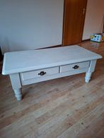 Geschilderde grenen salontafel 120x60,., Huis en Inrichting, Ophalen