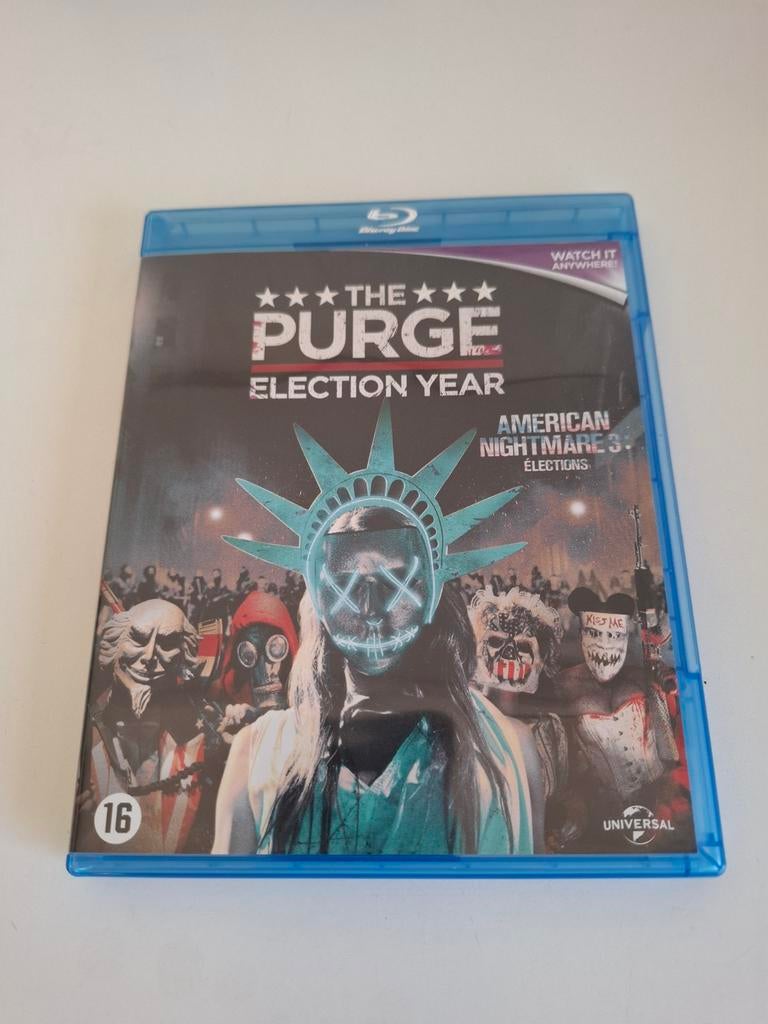 The Purge Election Year, Ophalen of Verzenden, Zo goed als nieuw, Horror