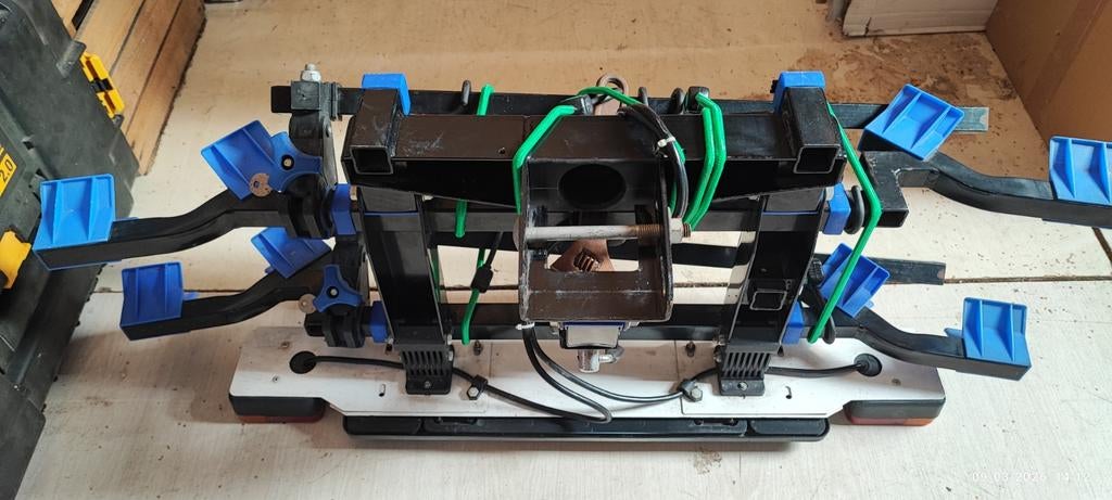 Fietsen drager, Ophalen