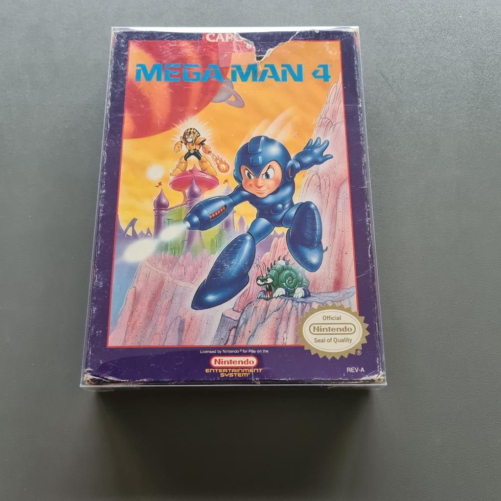 Nintendo Nes Megaman 4., Games en Spelcomputers, Avontuur en Actie, Gebruikt, 1 speler, Ophalen of Verzenden