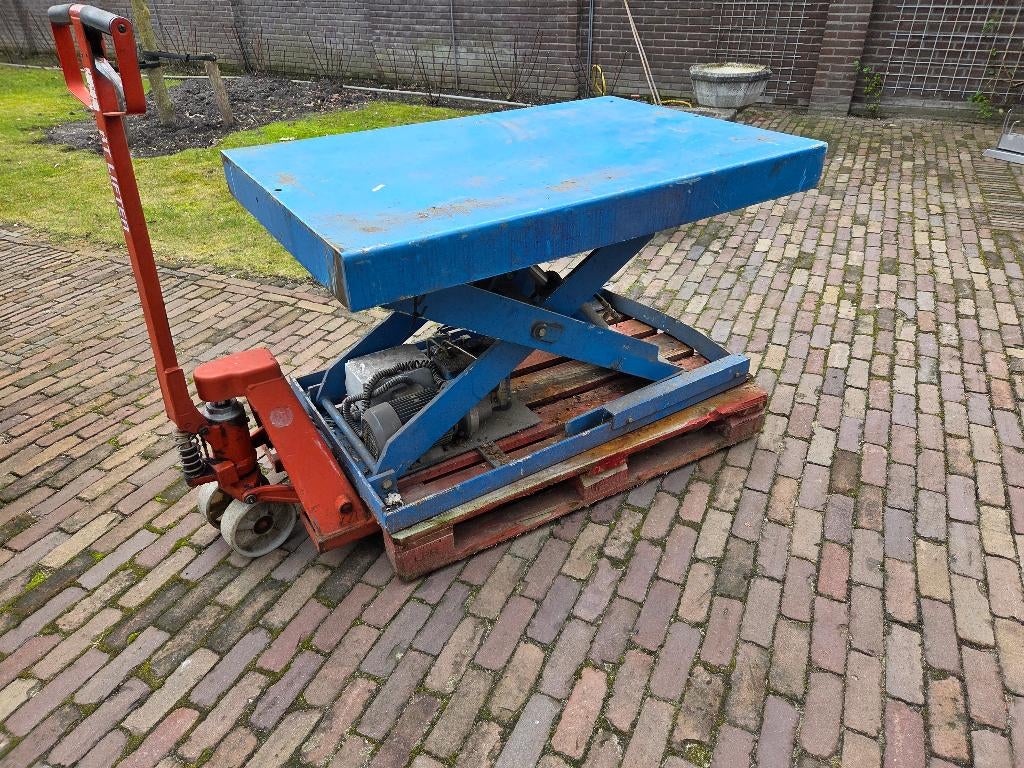 Zware schaartafel Blad afmeting Lang 1.25 m, Enlèvement, Utilisé