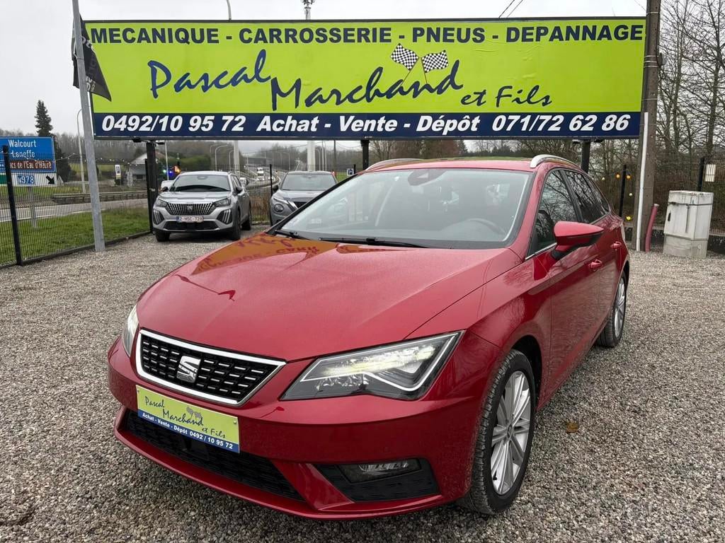 SEAT Leon (bj 2017, automaat), Auto's, Automaat, Stof, Gebruikt, Leon