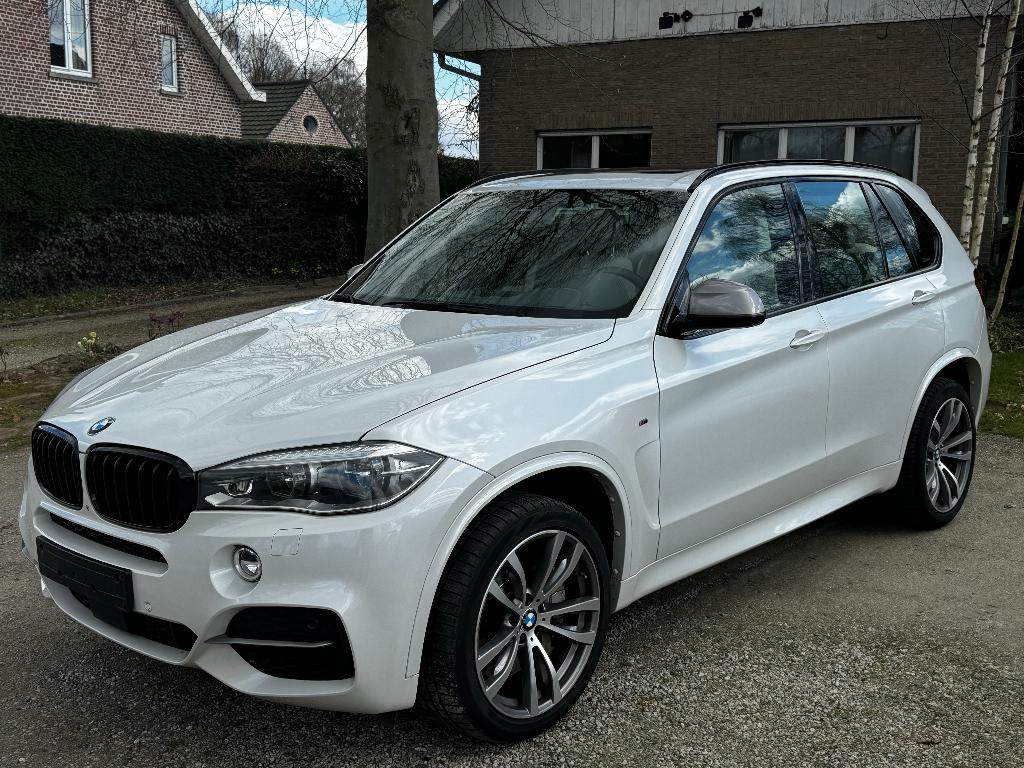 BMW X5 M50d / 72.000km / FULL / Diesel / Euro 6, Auto's, BMW, Wit, Overige kleuren, Particulier, SUV of Terreinwagen