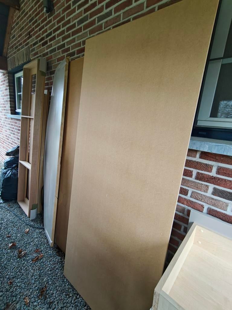 Diverse MDF / ladeschuiven, Doe-het-zelf en Bouw, Ophalen, Hout