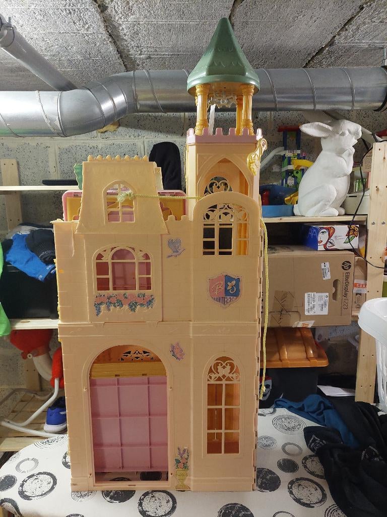 Barbie kasteel, Ophalen of Verzenden, Gebruikt, Barbie