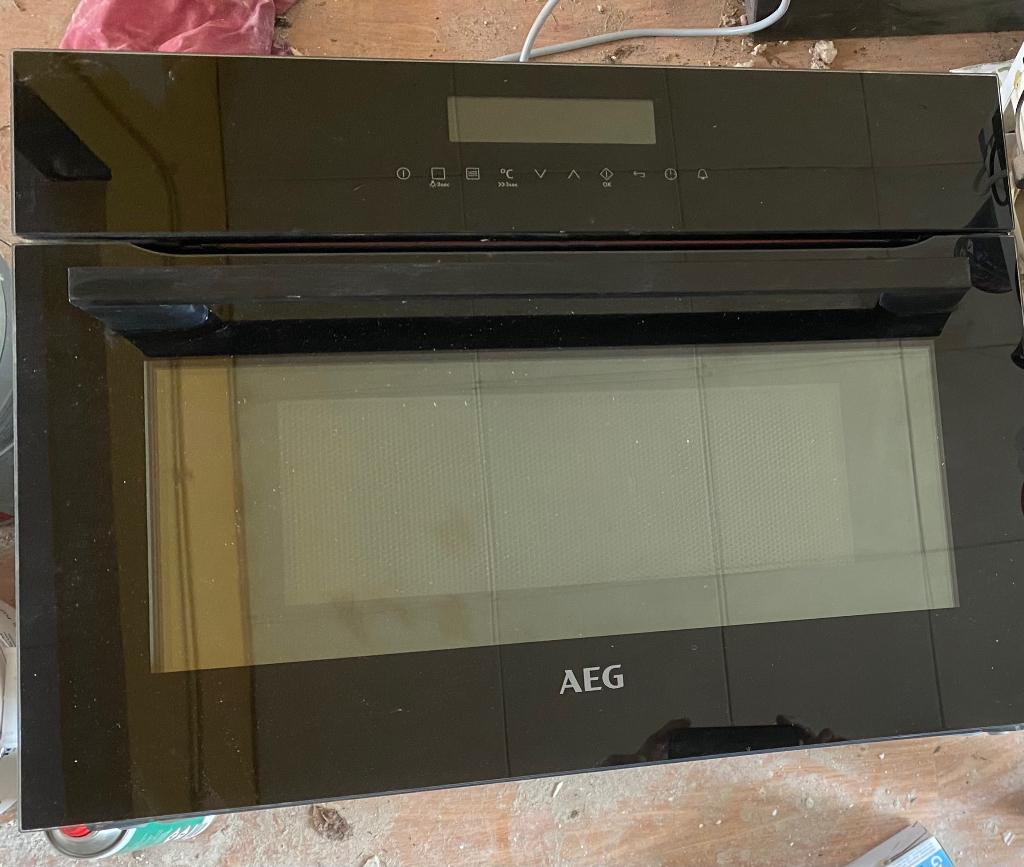 Inbouw oven aeg, Oven, Hete lucht, Zo goed als nieuw, Inbouw