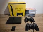 PS2 Slim Boxed + 10 jeux + 2 manettes, Consoles de jeu & Jeux vidéo, Consoles de jeu | Sony PlayStation 2, Enlèvement ou Envoi