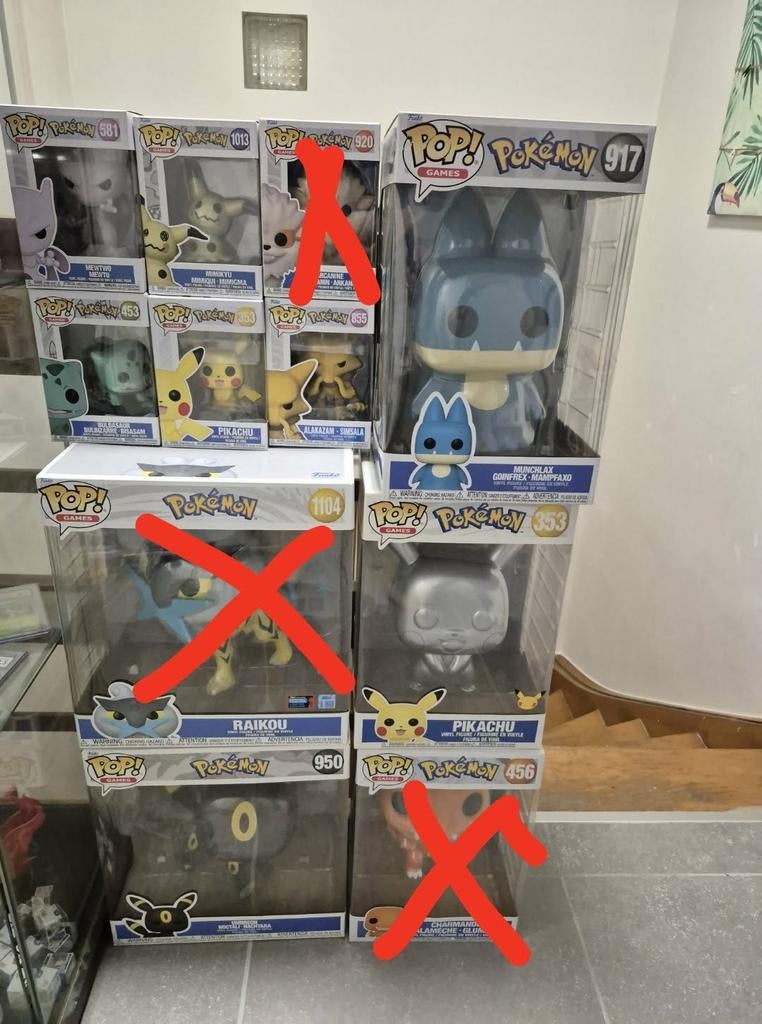 Pokemon funko's, Verzamelen, Ophalen