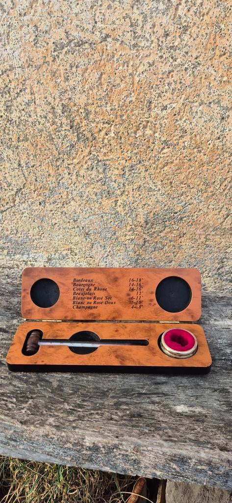 Wijnthermometer jaren 70, Ophalen of Verzenden