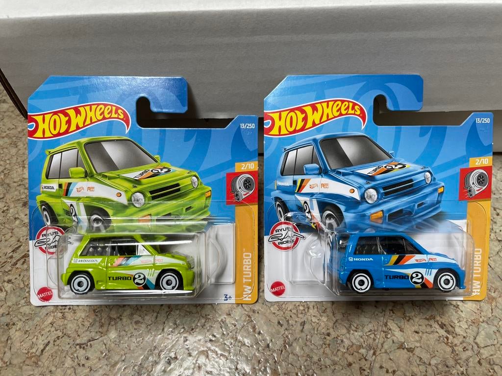 Hot wheels Honda duo Hotwheels, Ophalen of Verzenden, Zo goed als nieuw