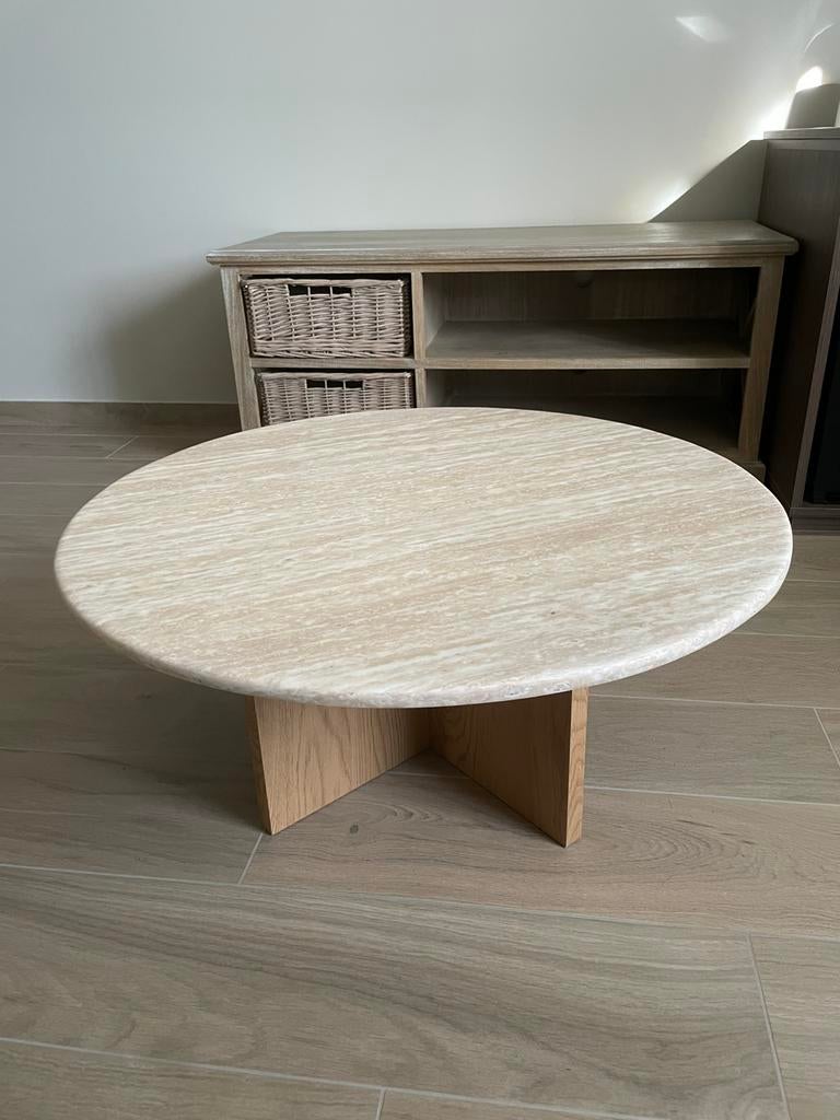 Salontafel marmer - Japandi, Huis en Inrichting, Tafels | Salontafels, Ophalen