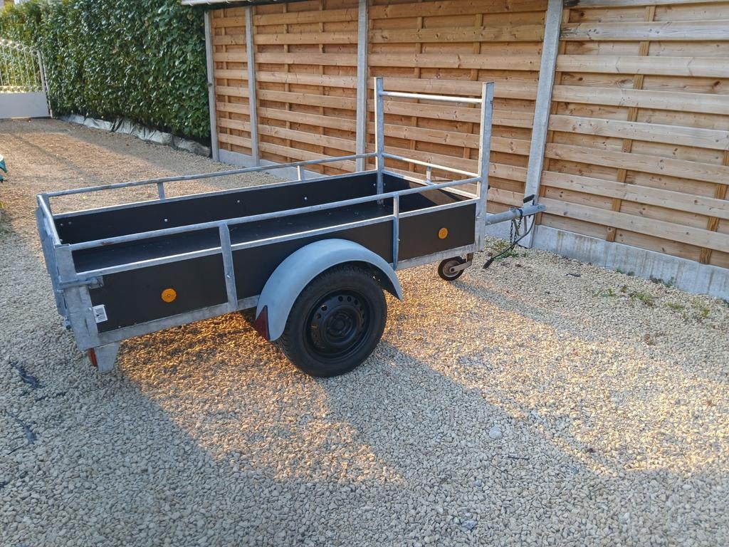 Gegalavaniseerde aanhangwagen 200 x 100 cm, Enlèvement