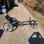 Hase Kettwiesel driewieler, ligfiets, ligfiets, Liegerad, Ophalen, Gebruikt, Onderstuur, Overige merken