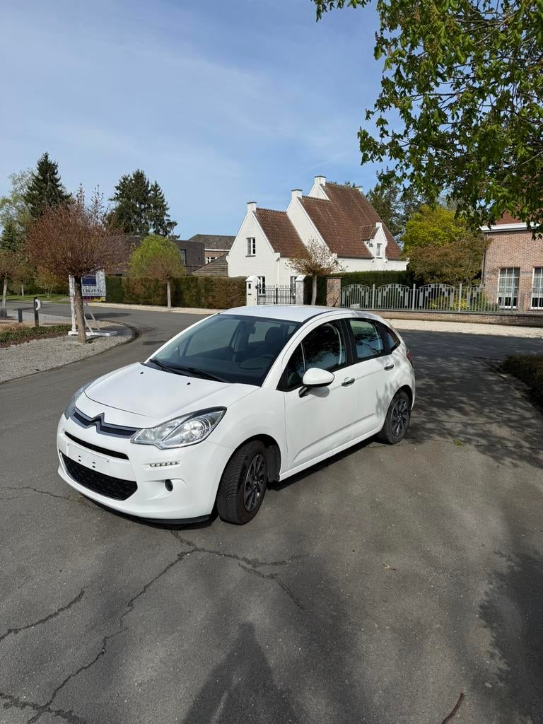 Citroen C3 1.2benzine bj2015 158000km Eerste eigenaar, Auto's, Voorwielaandrijving, Stof, 1199 cc, Wit
