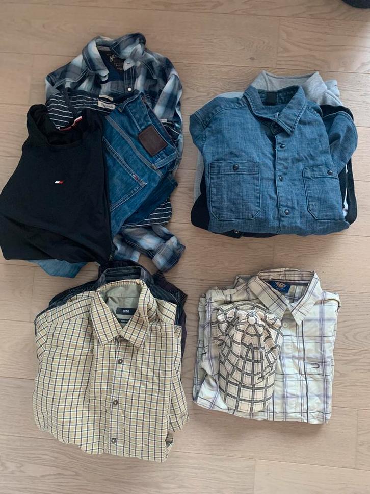Pile de vêtements - taille : S-L - marques comme Dickies, Vêtements | Hommes, Packs de vêtements pour hommes, Comme neuf, Enlèvement ou Envoi