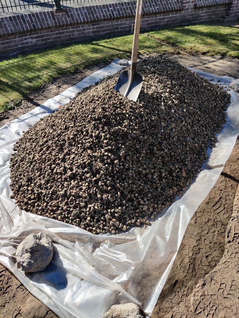 Dolomiet, Tuin en Terras, Grind, Keien en Split, Ophalen, Gebruikt, Dolomiet, Grind