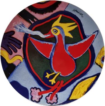 Corneille schotel/bord 30cm - Gesigneerd (1922-2010) beschikbaar voor biedingen