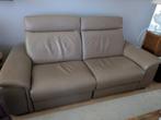 Lederen fauteuil met elektrische relaxfunctie, Huis en Inrichting, Ophalen, Zo goed als nieuw, Rechte bank, 200 tot 250 cm