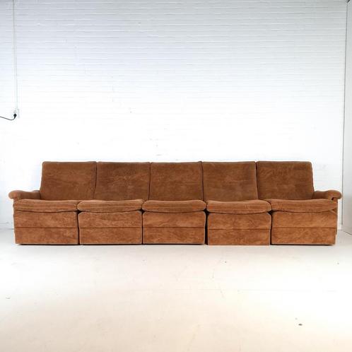 Vintage elementen bank 5 delig, Antiek en Kunst, Antiek | Meubels | Stoelen en Sofa's, Ophalen