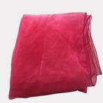 stola donkerroze- stola organza, Enlèvement ou Envoi, Neuf, Écharpe