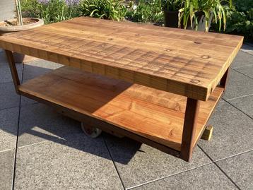 Salontafel industriële look beschikbaar voor biedingen