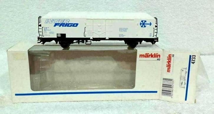 4733 Marklin HO - Interkoelwagen/Wagon Inter-frigorifique du, Hobby en Vrije tijd, Modeltreinen | H0, Nieuw, Wagon, Wisselstroom