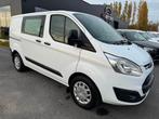 Ford Custom 2.0 tdci 1st eig ohboek trekhaak pdc airco, Voorwielaandrijving, Stof, 1995 cc, 2500 kg