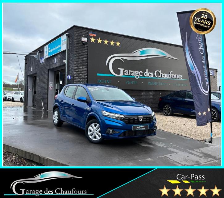 Dacia Sandero 1.0 TCe Expression -! Eerste rekwisiet! - Navi, Auto's, Dacia, Bedrijf, Te koop, Sandero, ABS, Achteruitrijcamera
