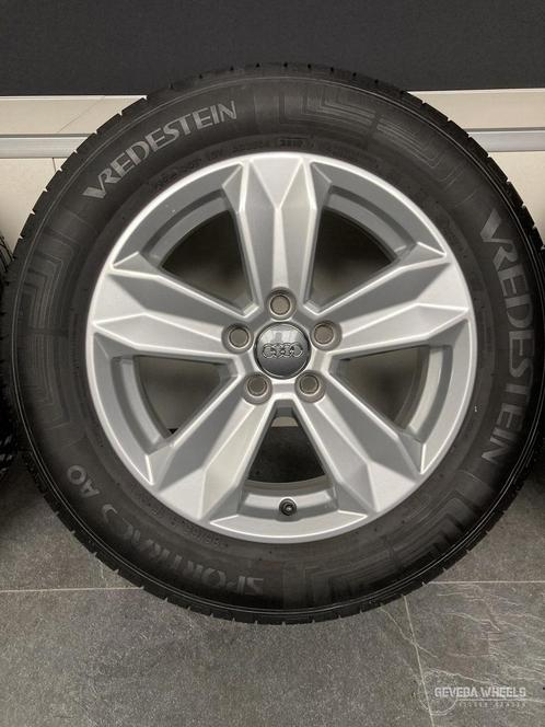 15” originele Audi a1 GB velgen + banden 5x100 82A 602 025, Auto-onderdelen, Banden en Velgen, Banden en Velgen, Zomerbanden, 15 inch