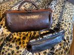 2 antieke dokterskoffers uit de jaren 1900, Handtassen en Accessoires, Gebruikt, Bruin, Minder dan 40 cm, Minder dan 35 cm