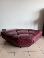 LEDEREN VOETBANK (POEF) CHATEAU D'AX, Ophalen, Gebruikt, 75 tot 100 cm, Overige vormen