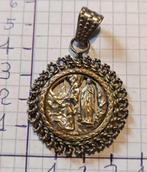 Pendentif art déco inspiré de l'Apparition de Lourdes., Ophalen of Verzenden, Gebruikt, Sieraad, Christendom | Katholiek