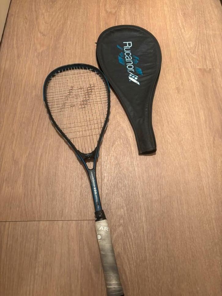 Raquette de squash Rucanor VDS, Sports & Fitness, Squash, Utilisé, Raquette, Avec housse, Enlèvement