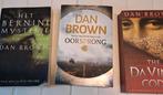 Lot Dan Brown, Livres, Fantastique, Enlèvement ou Envoi, Comme neuf