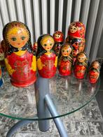 Verschillende vintage Russische Hohloma Matrjoschkas, Ophalen of Verzenden, Zo goed als nieuw