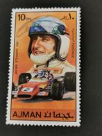 Ajman 1971 - Jackie Stewart, pilote de Formule 1 *, Enlèvement ou Envoi, Non oblitéré, Moyen-Orient