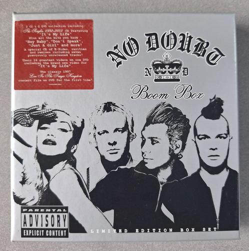 No Doubt Boom Box CD DVD Singles Greatest Hits Live, CD & DVD, CD | Pop, Comme neuf, 2000 à nos jours, Coffret, Envoi