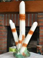 § vase barbotine  Nimy aux5  bamboux, Ophalen of Verzenden