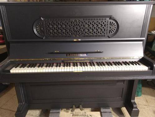 Bechstein piano 120 cm, Muziek en Instrumenten, Piano's, Gebruikt, Piano, Zwart, Verzenden