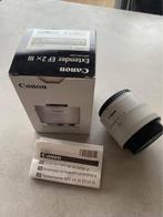 Multiplicateur Canon EF 2x III, Audio, Tv en Foto, Foto | Lenzen en Objectieven, Ophalen of Verzenden, Zo goed als nieuw, Accessoires