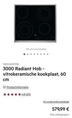 Aeg kookplaat nieuw, Elektronische apparatuur, Ophalen, Nieuw, Inductie