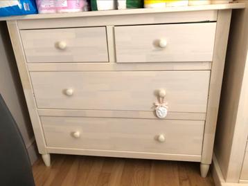 Komode met kleerkast., Ophalen, Overige materialen, 100 tot 150 cm, 3 of 4 laden