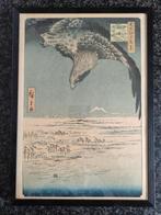 Litho van een gekende Japanse woodblock, Antiek en Kunst, Ophalen of Verzenden