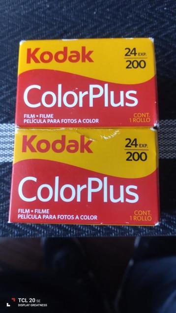 Pellicule Kodak ColorPlus Encore emballé.