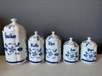 Nederlandse porseleinen potten, Antiquités & Art, Antiquités | Ustensiles de cuisine, Enlèvement ou Envoi