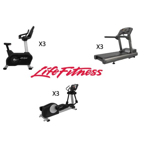 Life Fitness cardio set | loopband | crosstrainer | LEASE, Sports & Fitness, Équipement de fitness, Utilisé, Autres types, Enlèvement