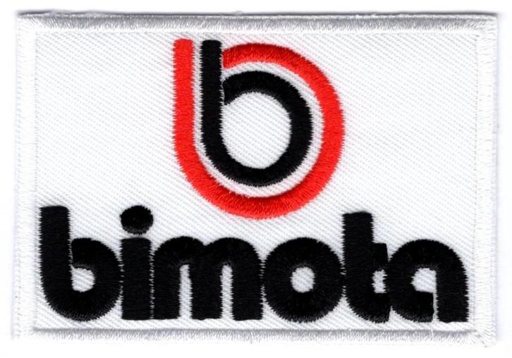 Bimota stoffen opstrijk patch embleem, Motoren, Accessoires | Overige, Nieuw, Verzenden
