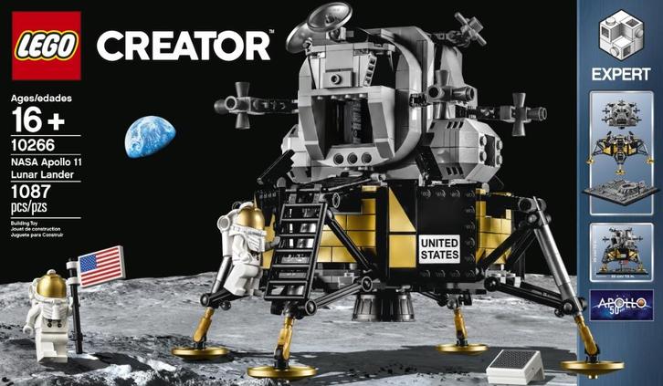 Lego creator 10266 NASA Apollo 11 Lunar Lander negen, Kinderen en Baby's, Speelgoed | Duplo en Lego, Nieuw, Lego, Complete set