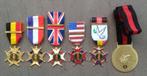 Serie medailles NSB FNC 100 jaar wereldoorlog 1, Verzamelen, Militaria | Algemeen, Ophalen of Verzenden, Overige soorten, Lintje, Medaille of Wings